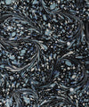 Marble Swirls Wallpaper, Navy