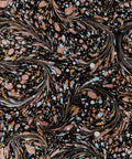 Marble Swirls Wallpaper, Orange
