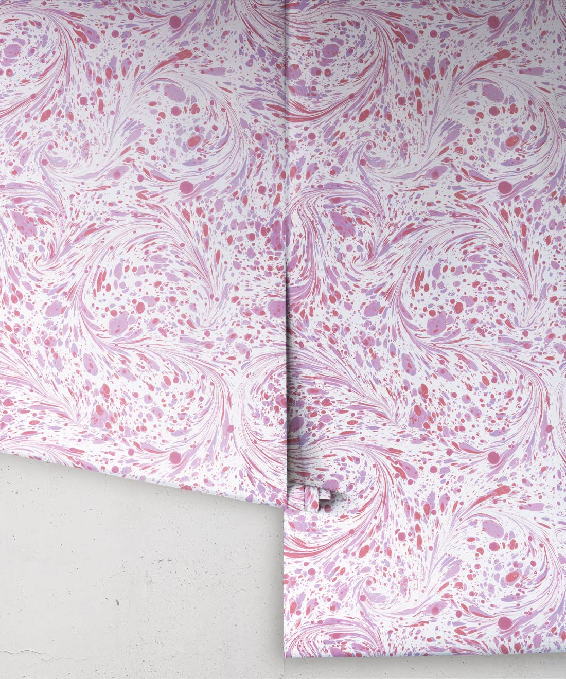 Marble Swirls Wallpaper, Pink