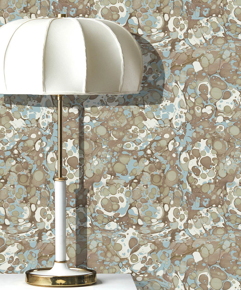 Pebbles Wallpaper, Chocolate