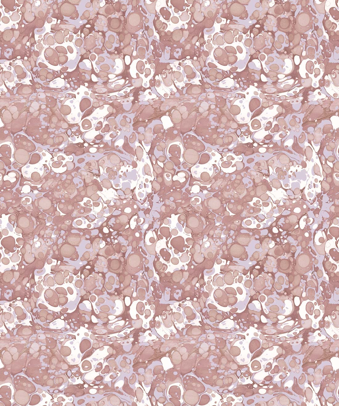 Pebbles Wallpaper, Dusty Pink