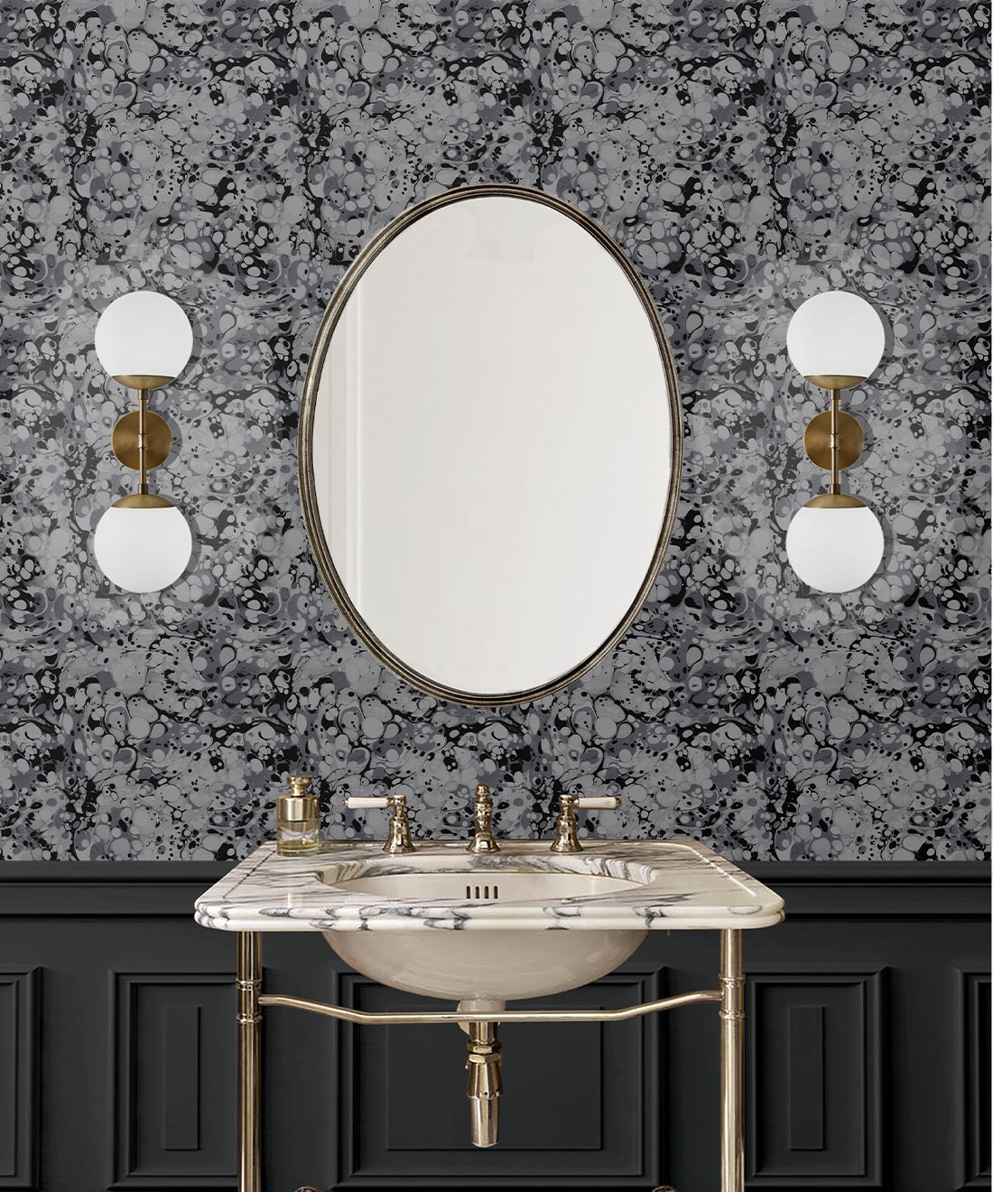 Pebbles Wallpaper, Granite