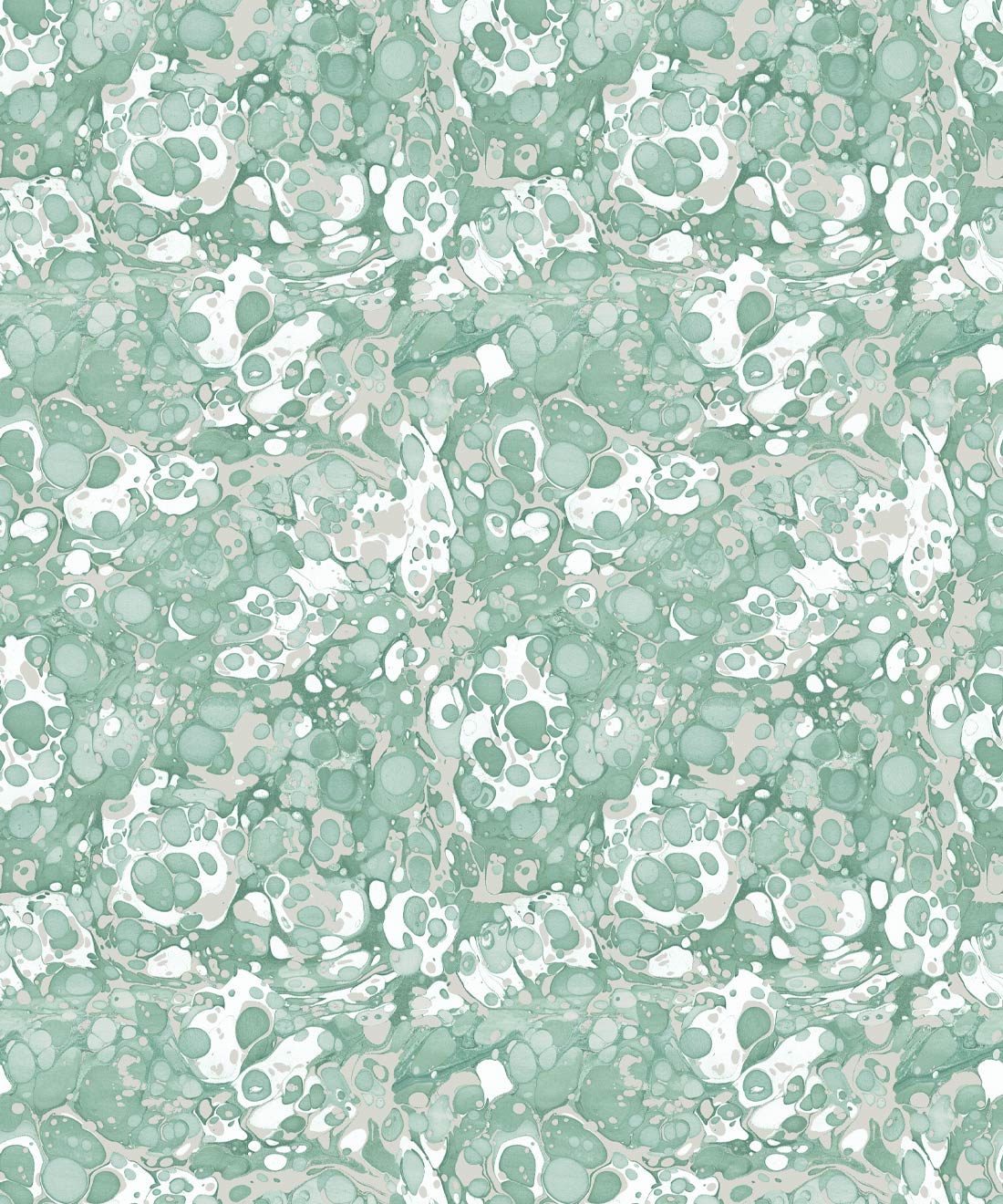 Pebbles Wallpaper, Powder Green