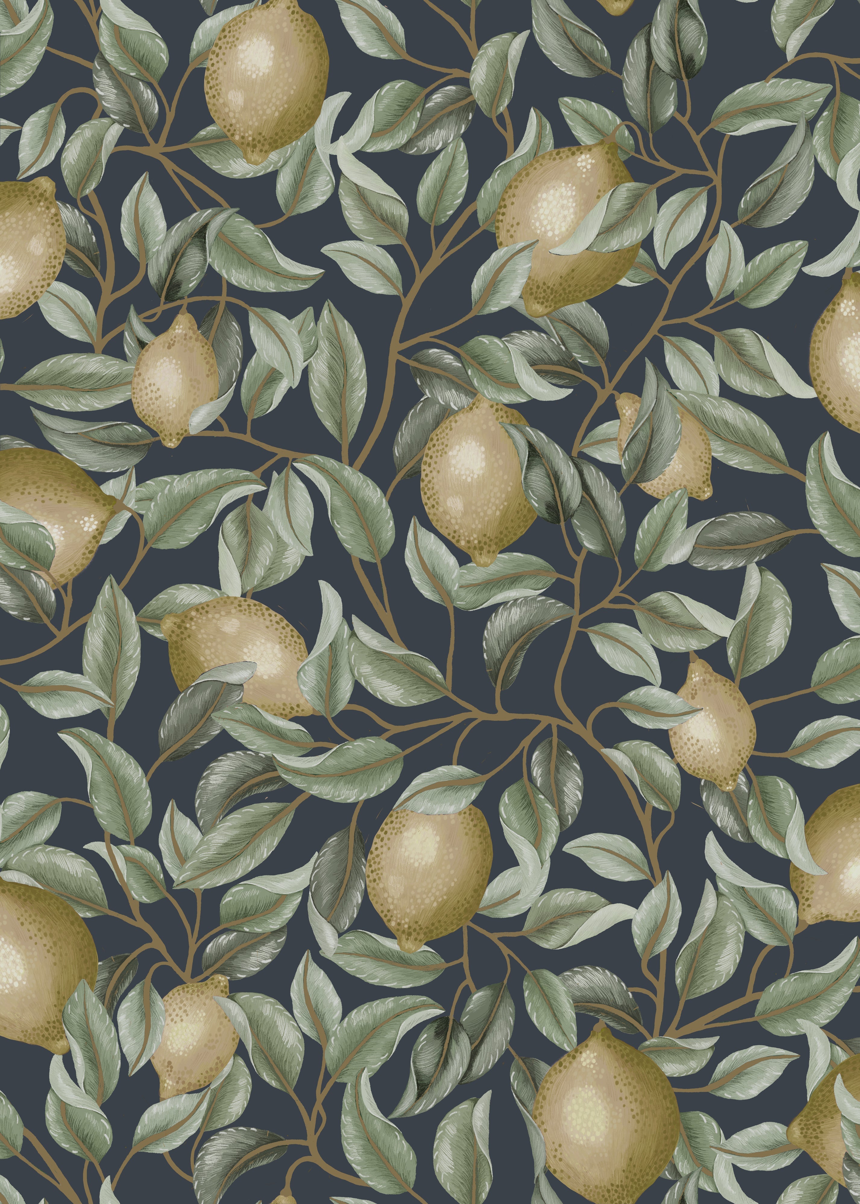 Lemon Trees - Midnight Blue