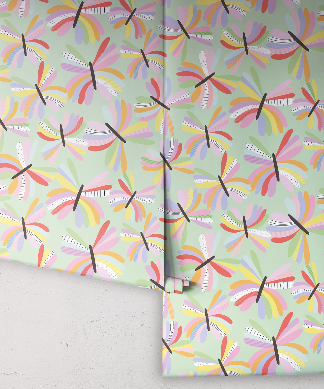 Flutter Wallpaper, Mint