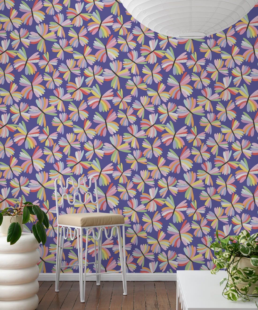 Flutter Wallpaper, Periwinkle