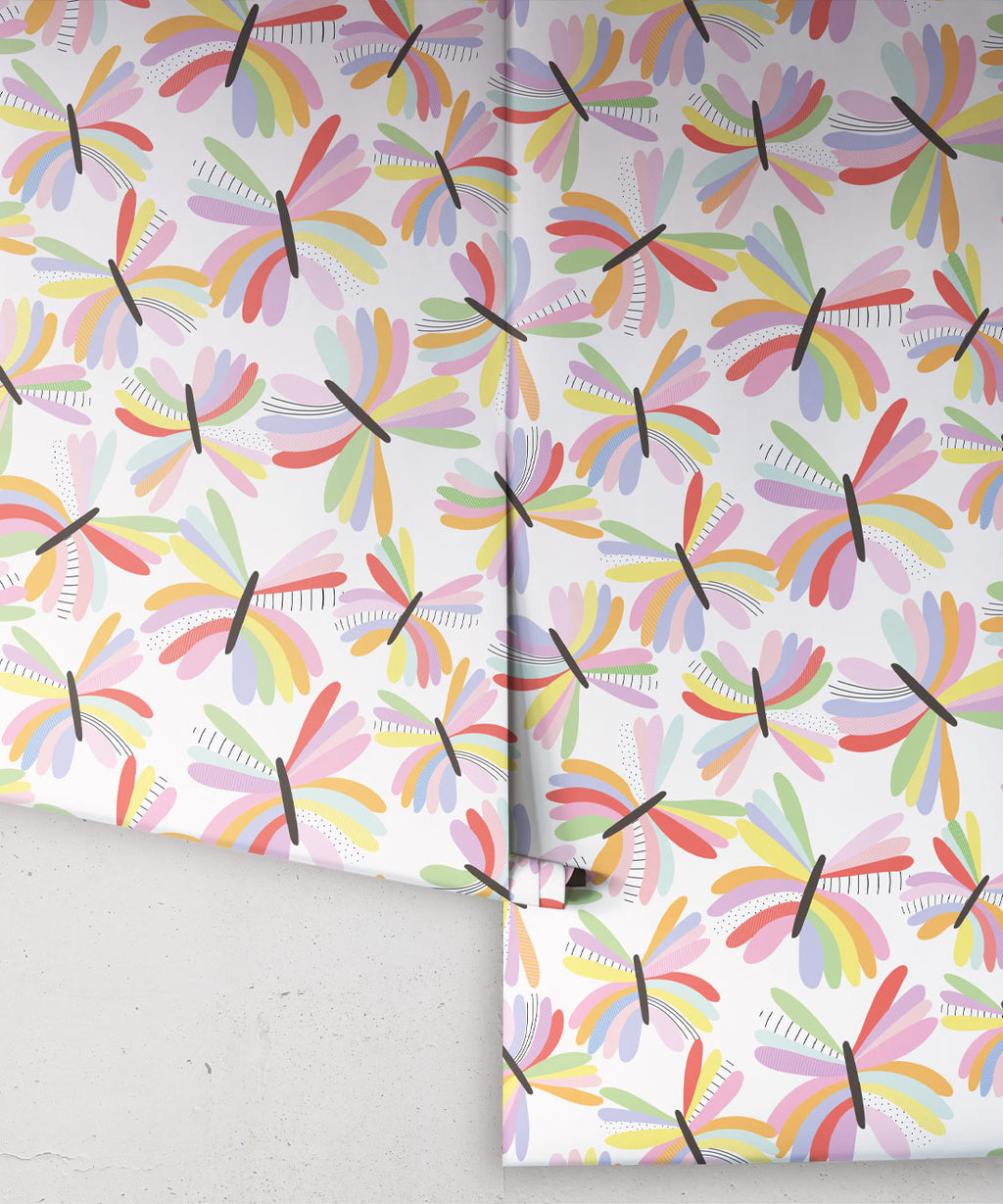 Flutter Wallpaper, White