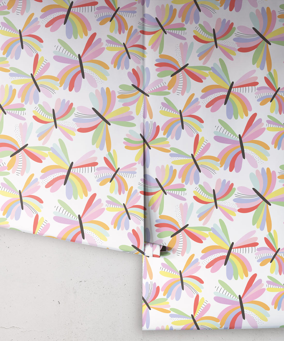 Flutter Wallpaper, White
