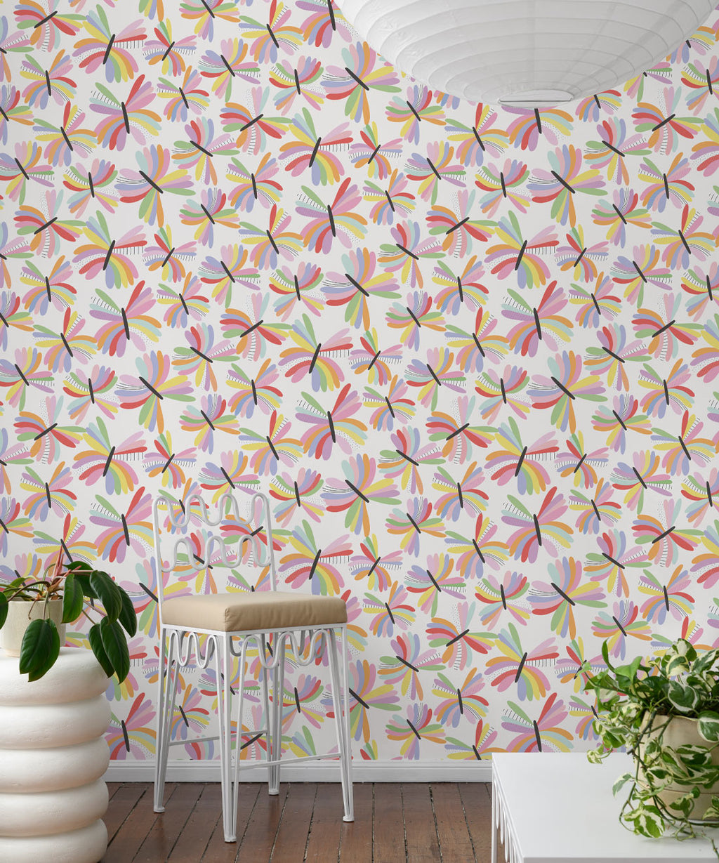 Flutter Wallpaper, White