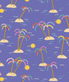 Happy Like A Holiday Wallpaper, Bay Blue