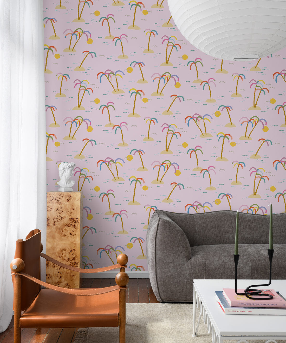 Happy Like A Holiday Wallpaper, Pink