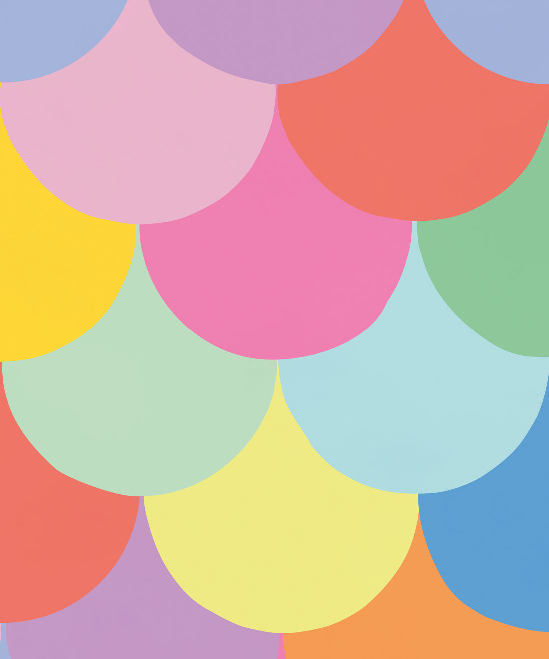 Happy Scales Mural, Bright