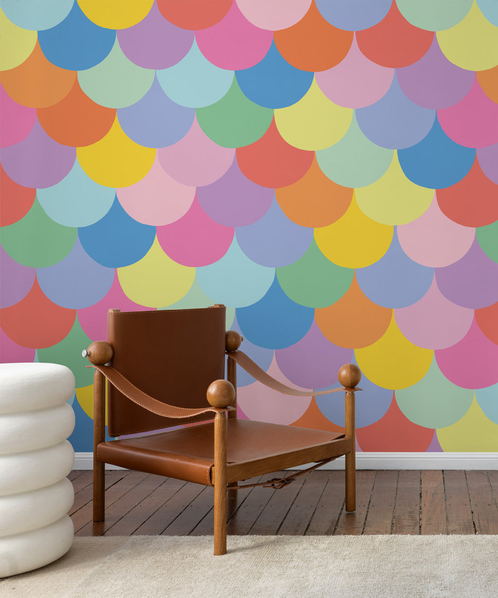 Happy Scales Mural, Bright
