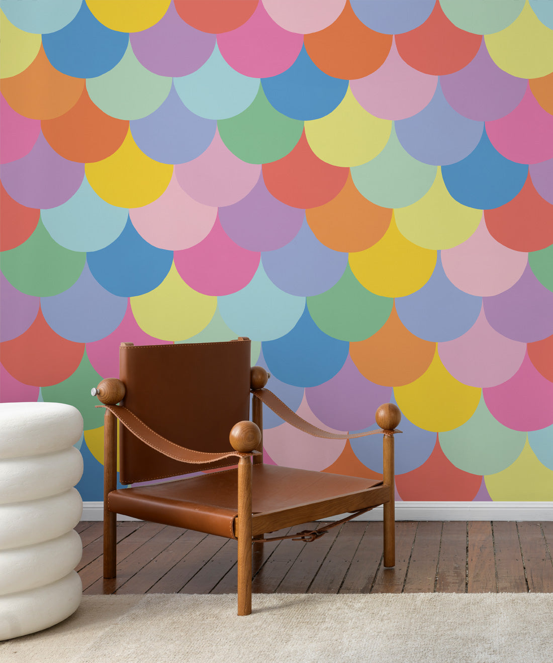 Happy Scales Mural, Bright
