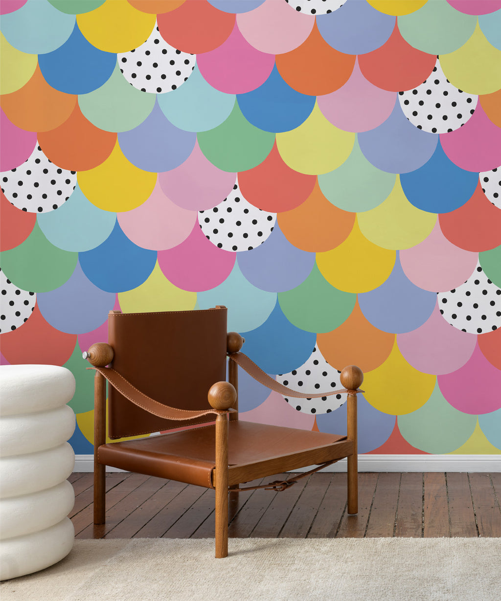 Happy Scales Mural, Bright Spot