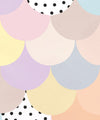 Happy Scales Mural, Pastel Spot