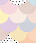 Happy Scales Mural, Pastel Spot