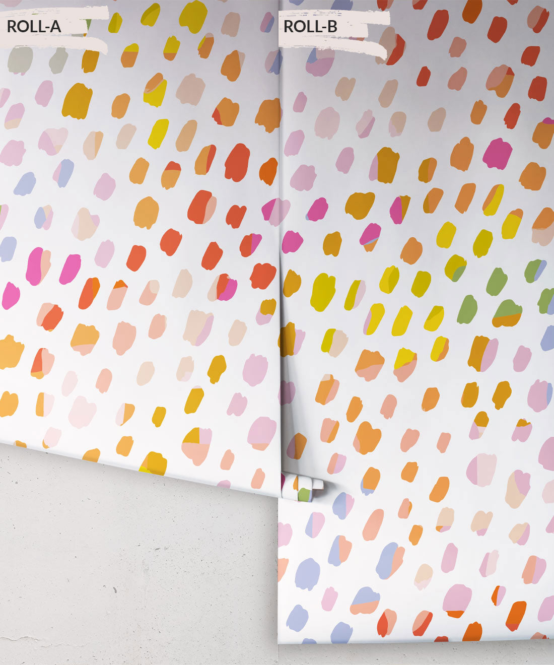 Rainbow Cheetah Wallpaper, White
