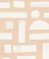 Shape Play Mural, Mother of Pearl