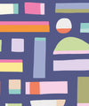 Shape Play Mural, Navy