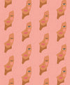 Stronger Together Wallpaper, Peach