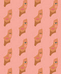Stronger Together Wallpaper, Peach