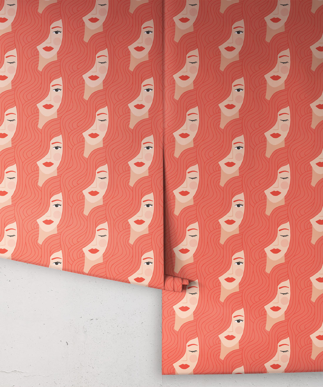 Stronger Together Wallpaper, Red