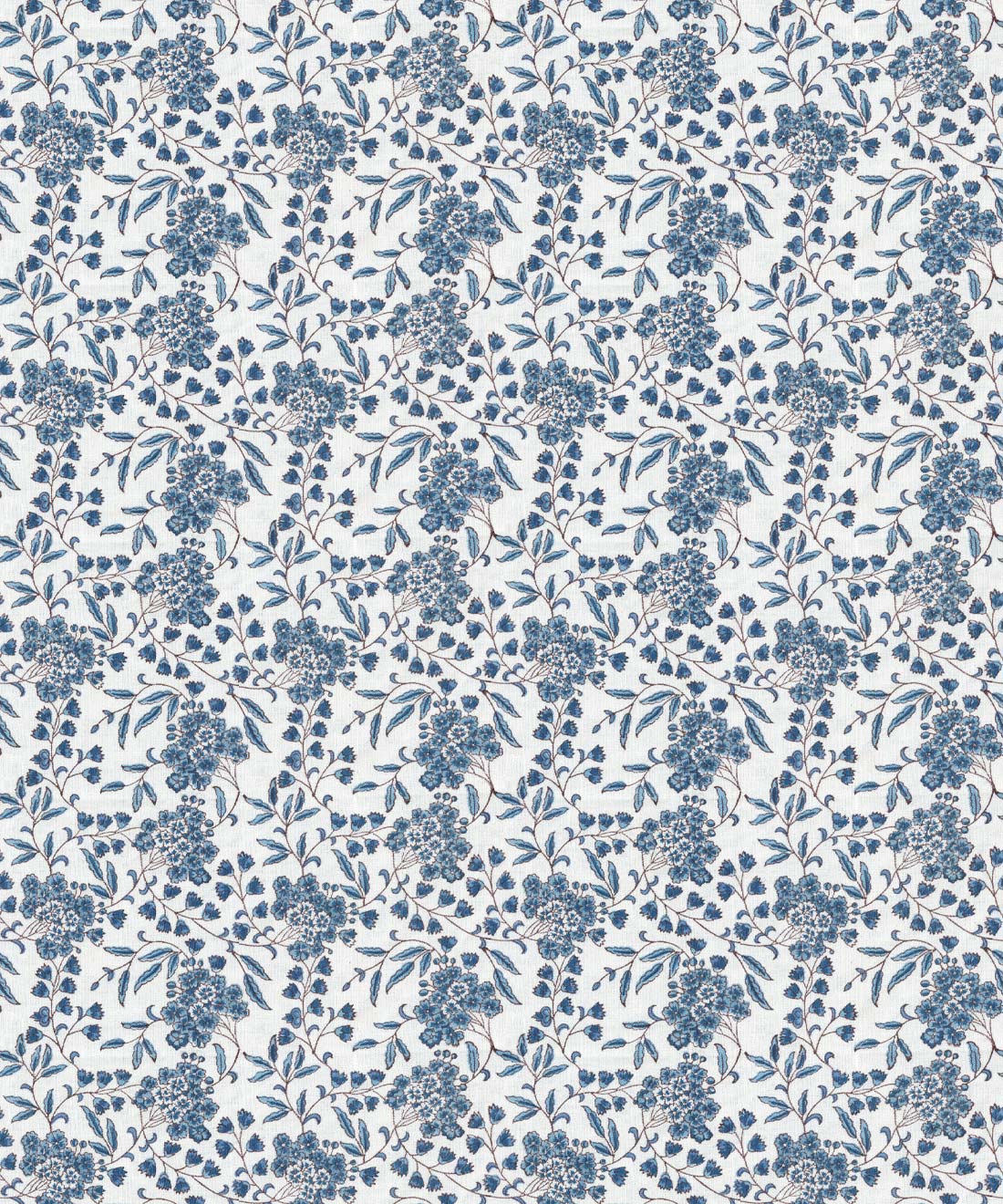 Sakura Blossom Wallpaper, Indigo Ivory