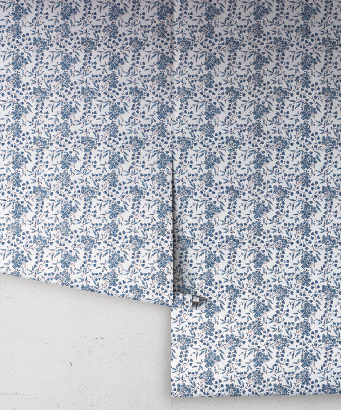 Sakura Blossom Wallpaper, Indigo Ivory
