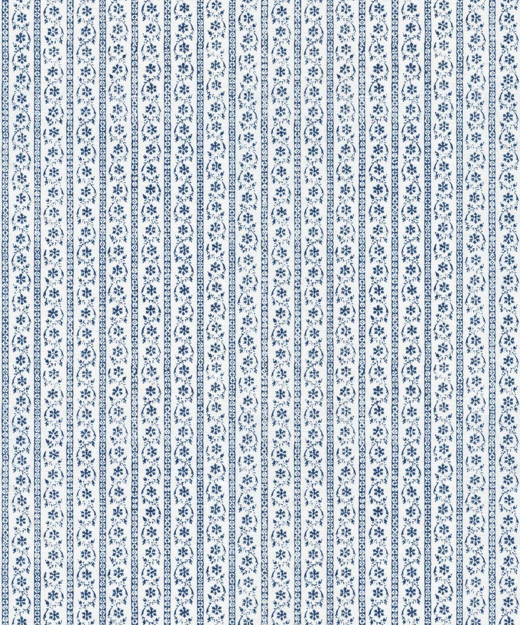 Daisy Chain Wallpaper, Indigo Ivory