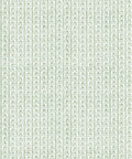 Daisy Chain Wallpaper, Mint Ivory
