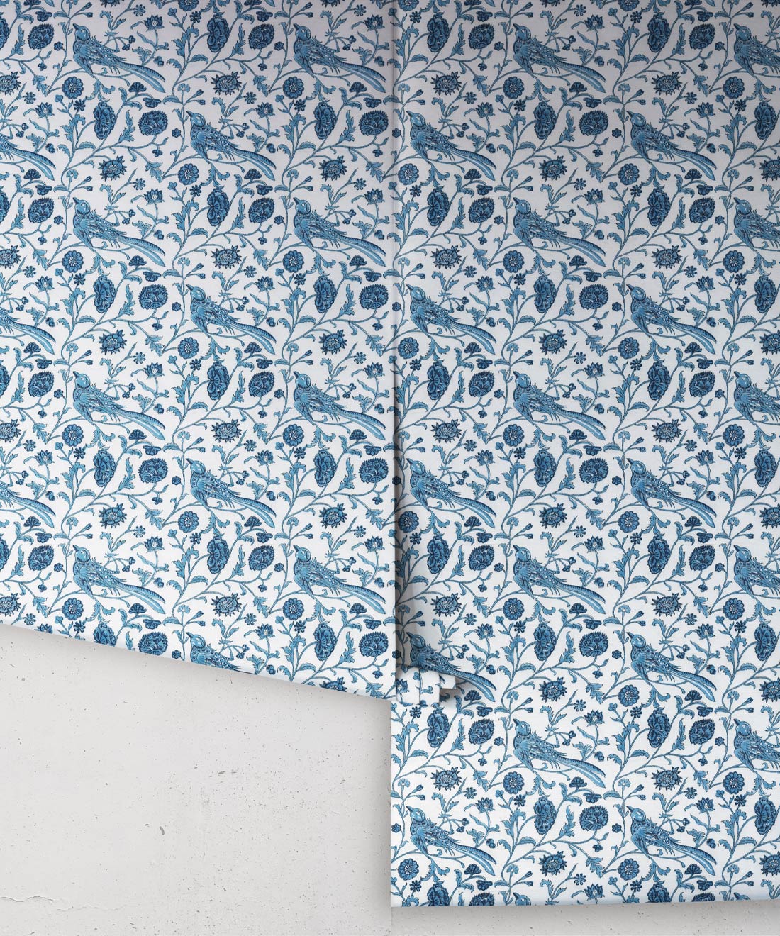 Vintage Bluebirds Wallpaper