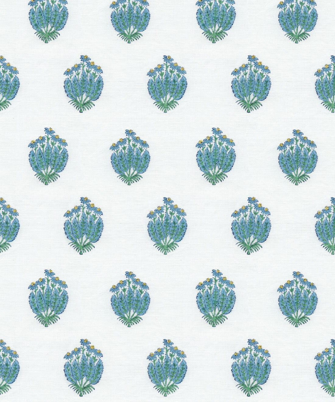 Buti Wallpaper, Indigo Ivory