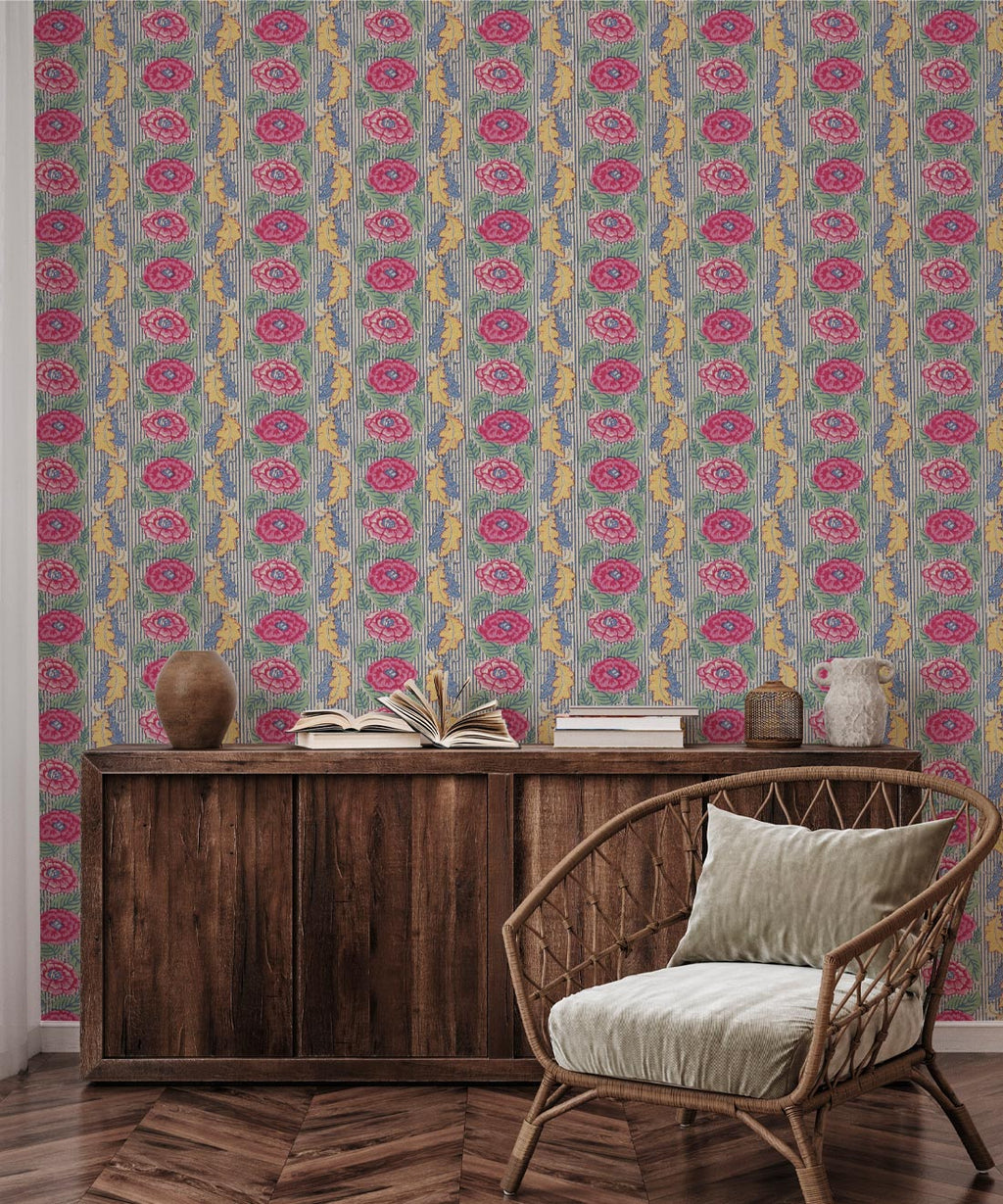 French Roses Wallpaper