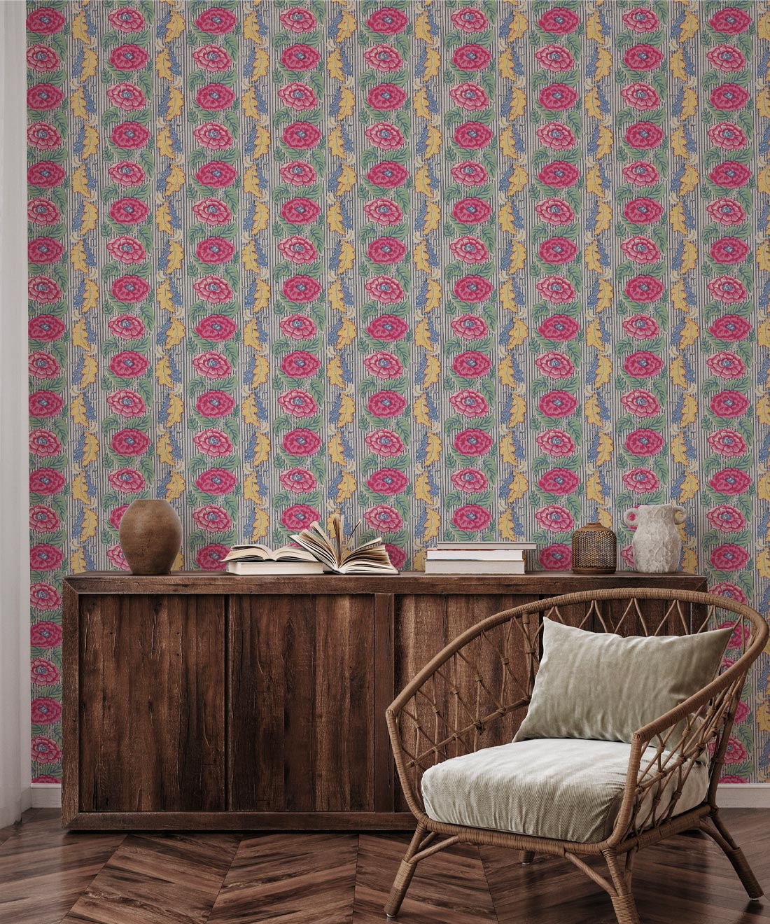 French Roses Wallpaper