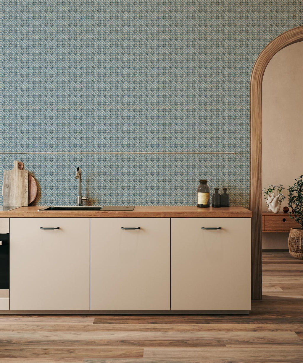 Daisy Tile Wallpaper