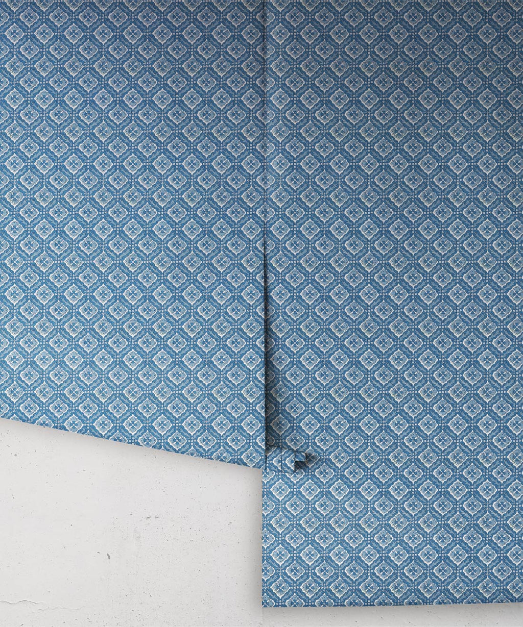 Istanbul Wallpaper, Indigo Sky Ivory