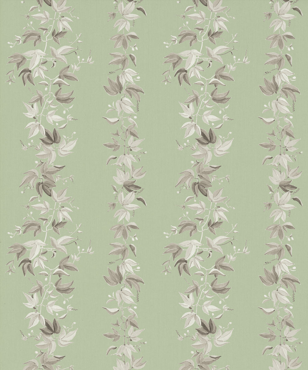 Antibes Decorative Textile Wallpaper, Celadon
