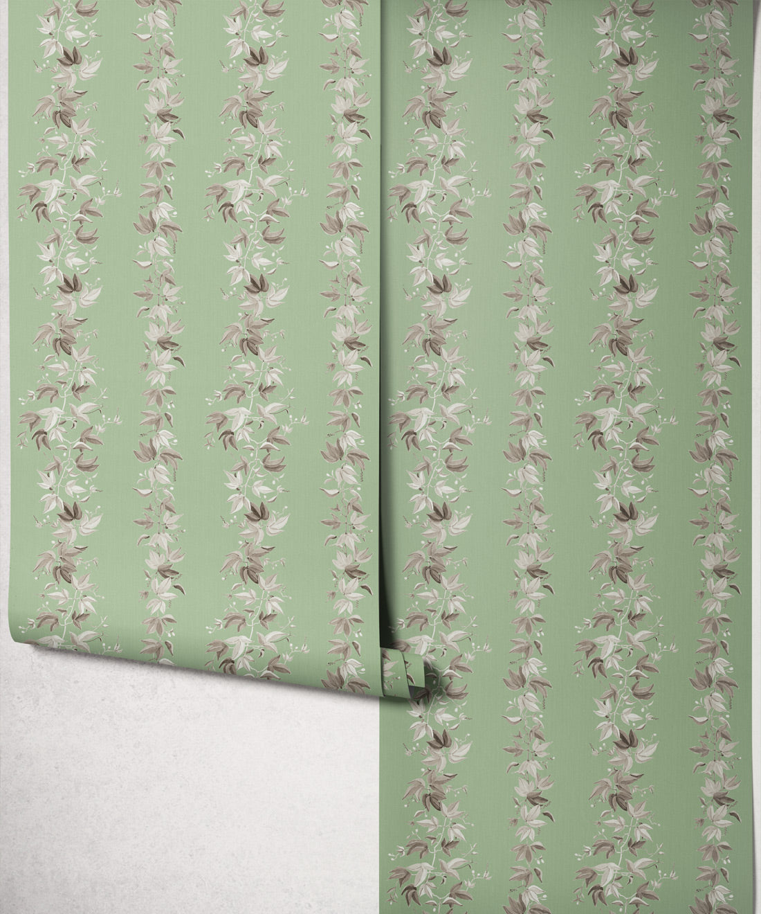 Antibes Decorative Textile Wallpaper, Celadon