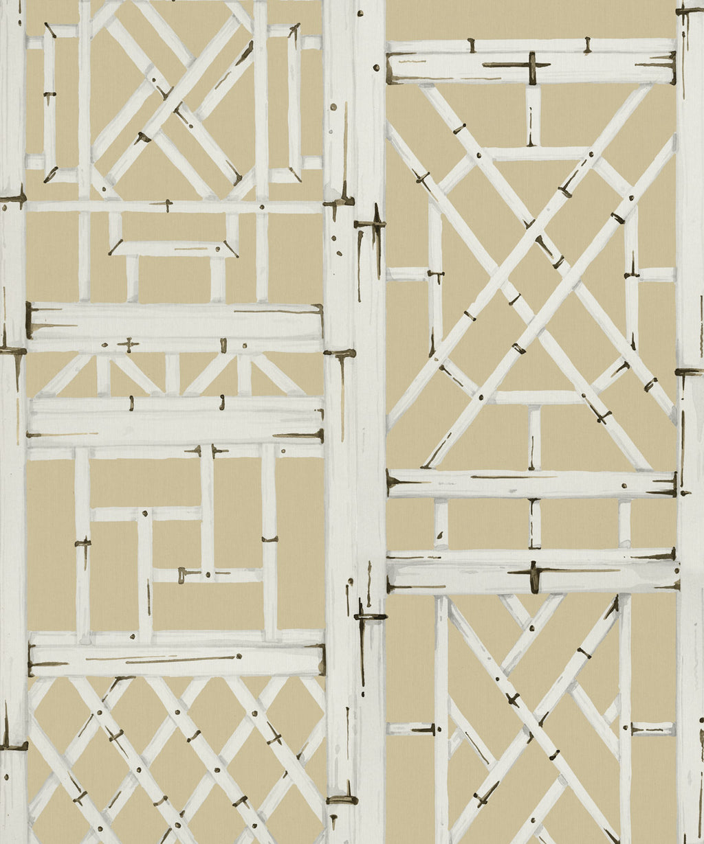 Briland Decorative Textile Wallpaper, Camel