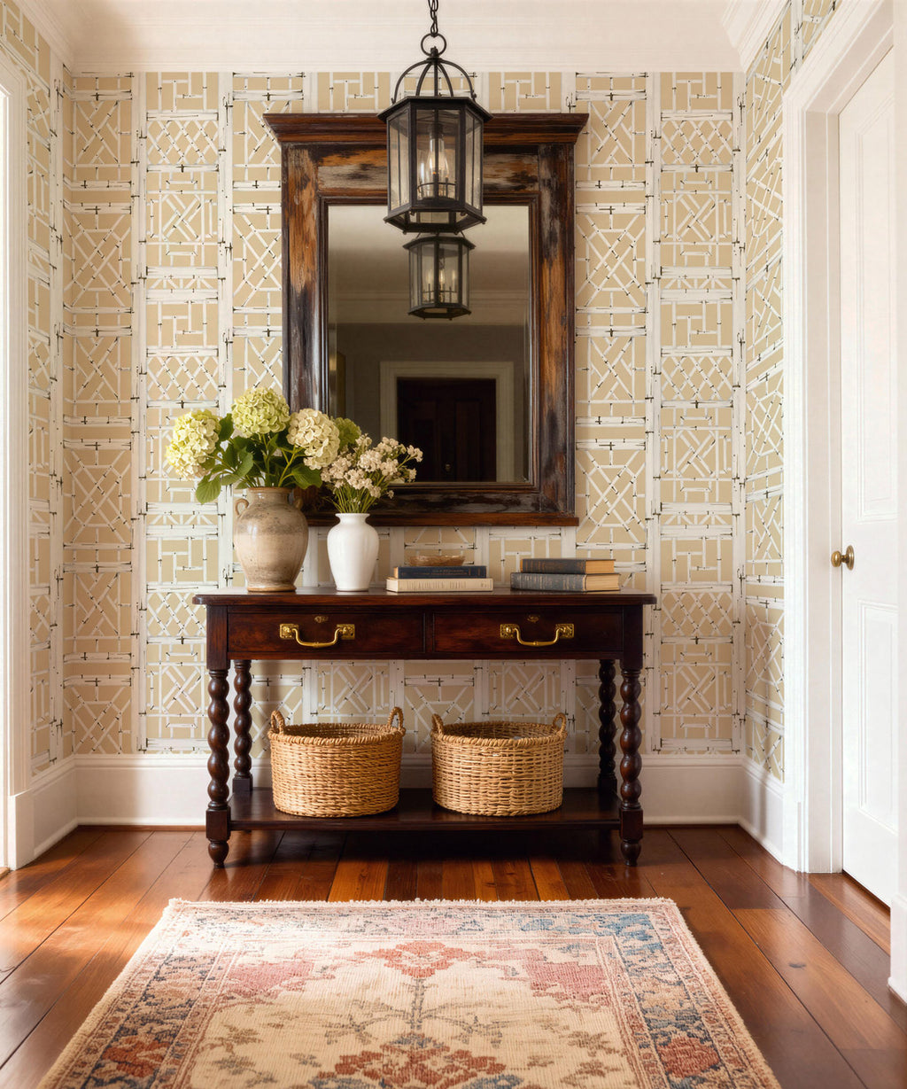 Briland Decorative Textile Wallpaper, Camel