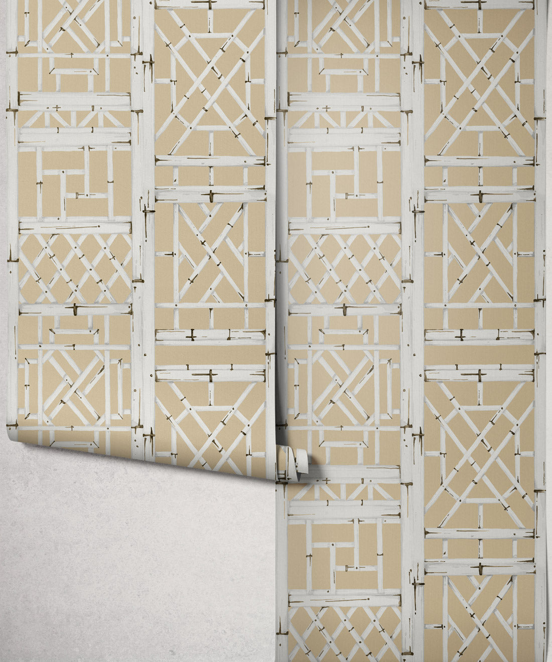 Briland Decorative Textile Wallpaper, Camel