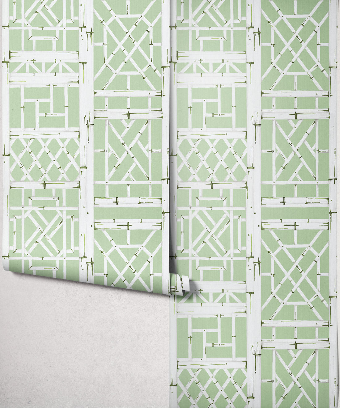 Briland Decorative Textile Wallpaper, Celadon