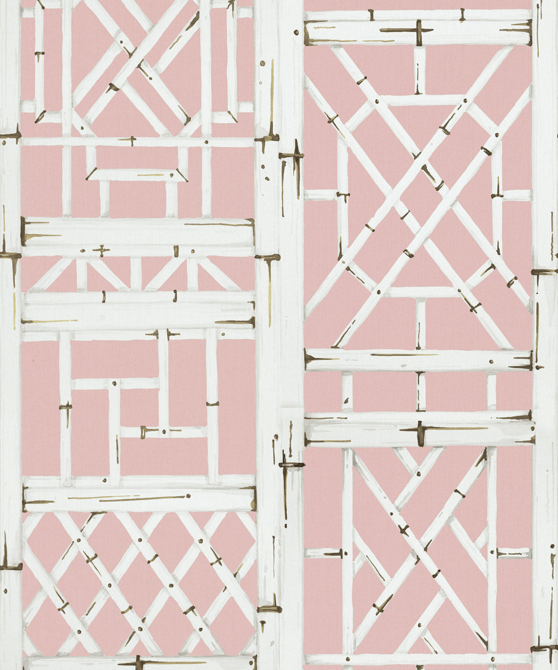 Briland Decorative Textile Wallpaper, Pink