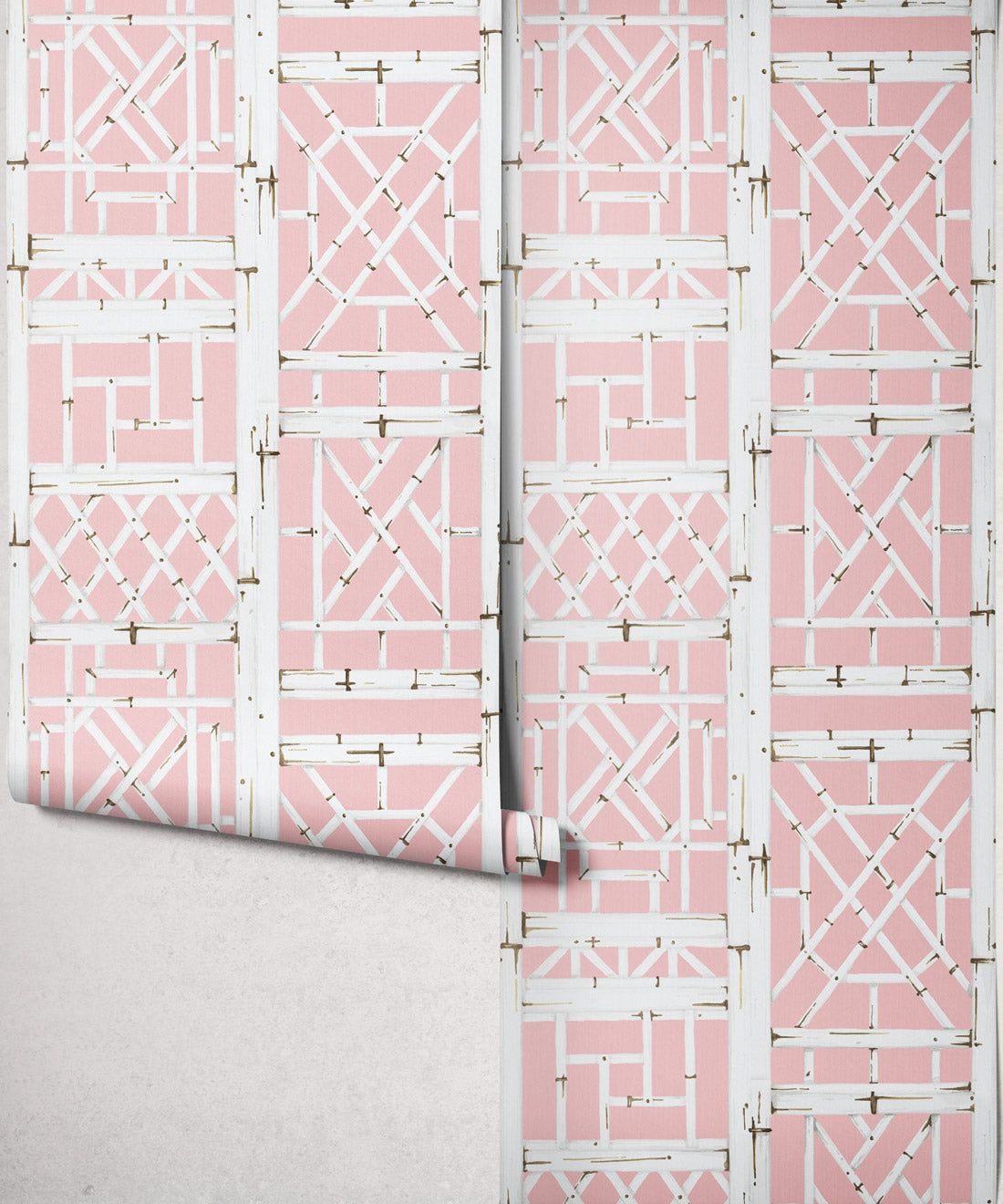 Briland Decorative Textile Wallpaper, Pink
