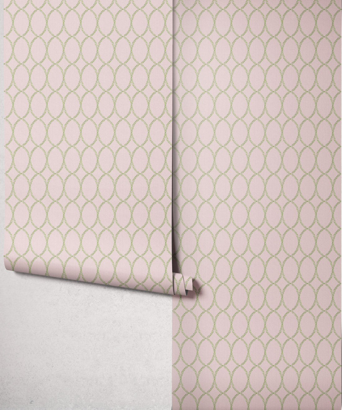 Chloe Decorative Textile Wallpaper, Pink