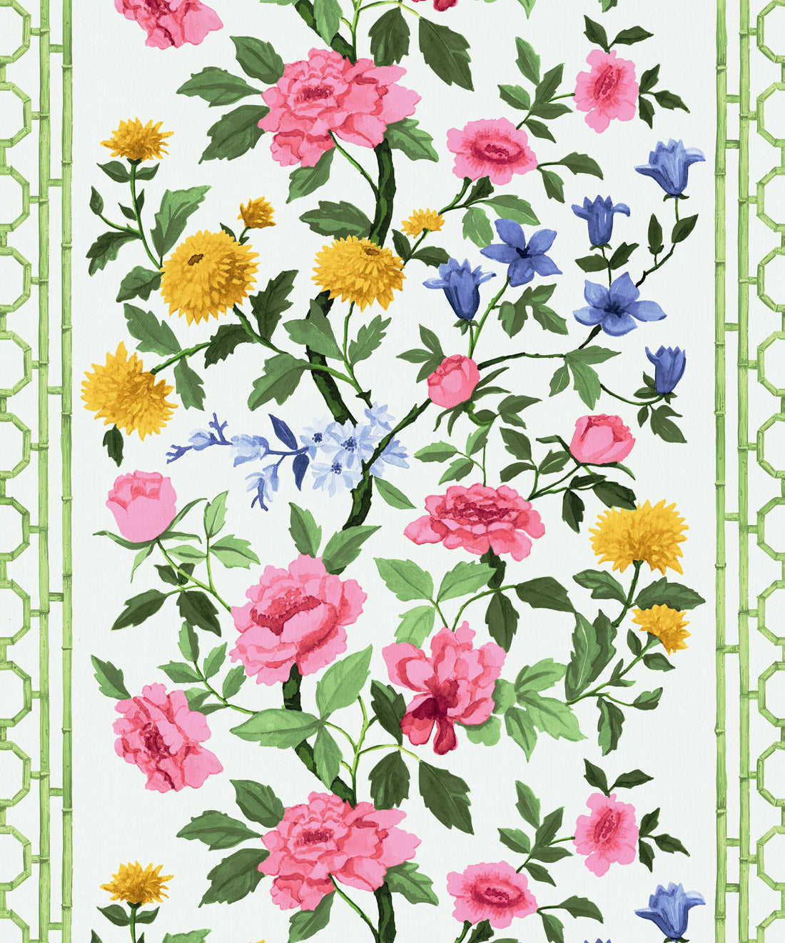 Edith Decorative Textile Wallpaper, Pink
