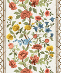 Edith Decorative Textile Wallpaper, Terracotta