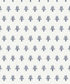 June Decorative Textile Wallpaper, Indigo