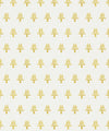 June Decorative Textile Wallpaper, Mustard